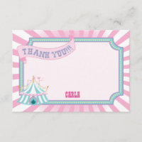 Pastel Carnival, Thank You Cards