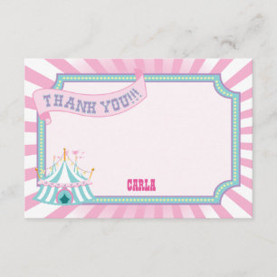 Pastel Carnival, Thank You Cards