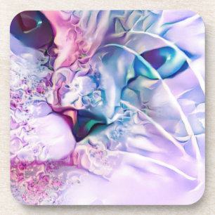 Pastel Cat Dreamscape Coaster
