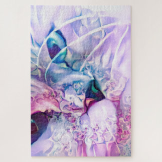 Pastel Cat Dreamscape Jigsaw Puzzle
