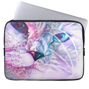 Pastel Cat Dreamscape  Laptop Sleeve