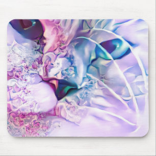 Pastel Cat Dreamscape Mouse Pad