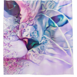 Pastel Cat Dreamscape Shower Curtain