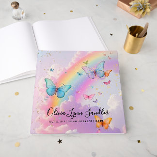 Pastel Celebration Keepsake for Weddings & Baby Sh Guest Book