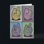 Pastel Chanukah Card<br><div class="desc">Pastel Chanukah Card with message inside! Can be customised and personised to send to your family and friends for Hannukah!</div>