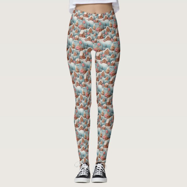 Pastel Cheer Leggings (Front)