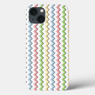 Pastel Chevron by Shirley Taylor iPhone 13 Case