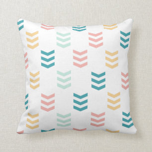 Pastel Chevron Pattern Cushion