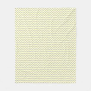 Pastel Chevron Pattern Fleece Blanket