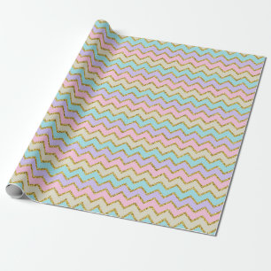 Pastel Chevron Wrapping Paper