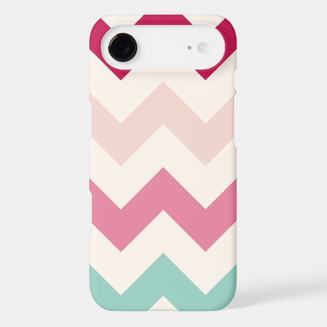 Pastel chevron zigzag nautical zig zag pattern Case-Mate iPhone case (Back)