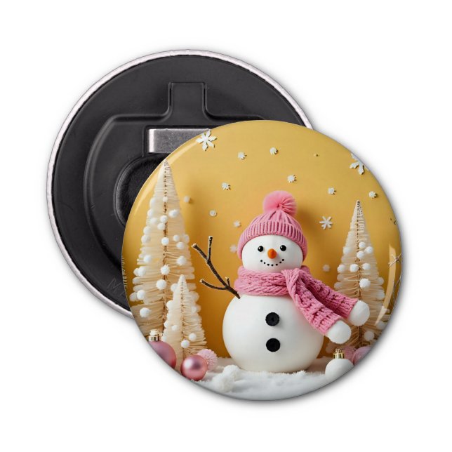 Pastel Christmas - Bottle Opener  (Front)