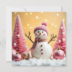Pastel Christmas - Flat Card 
