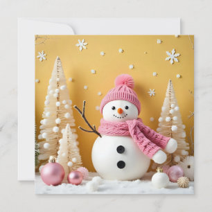 Pastel Christmas - Flat Card 