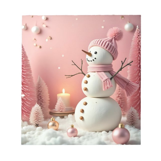 Pastel Christmas - Note Pad  (Front)