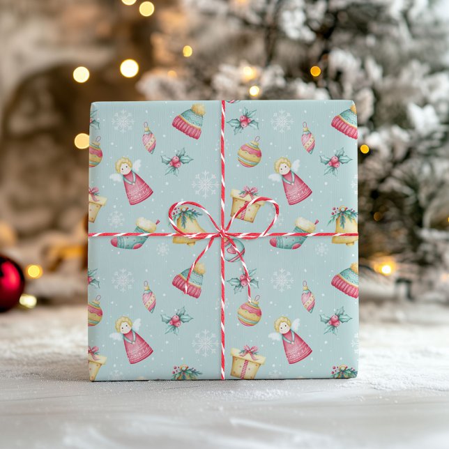 Pastel Christmas Wrapping Paper (Creator Uploaded)