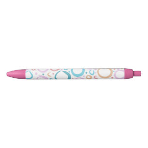Pastel Circles Abstract Bubble Pen