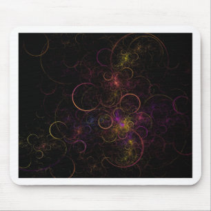 Pastel Circles Mouse Pad