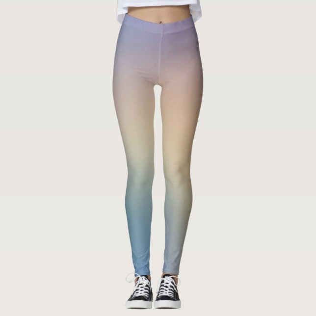 Pastel Cloud Leggings (Front)