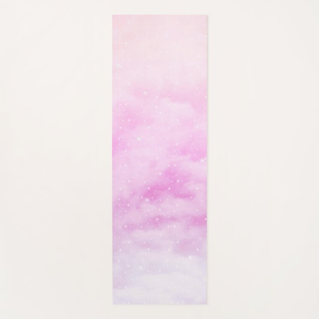 Pastel Clouds Nebula #1 #dreamy #wall #art  Yoga Mat (Front)