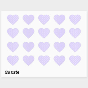 Pastel Colour Bunny Pattern Blue Background Pet Heart Sticker