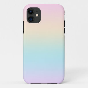 Pastel colour gradient iPhone 11 case