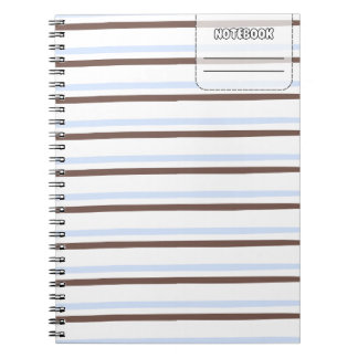 Pastel Colour Line Notebook