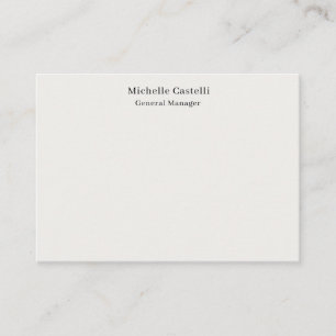 Pastel Colour Professional Unique Classical Simple Enclosure Card