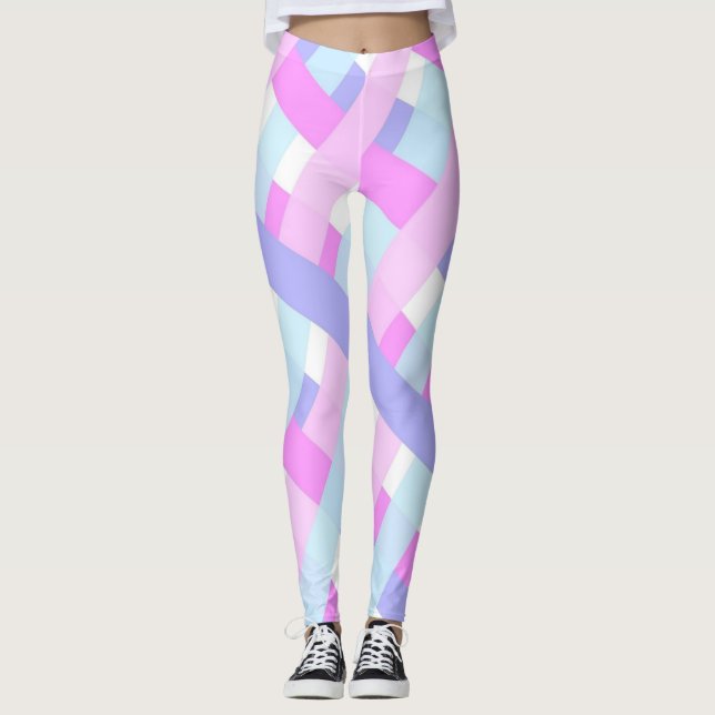 Pastel Colour Spring & Summer Trendy & Stylish Leggings (Front)