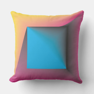 pastel colour square game cushion