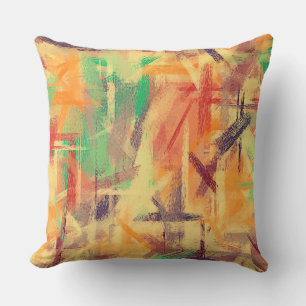 Pastel Coloured Abstract Background #3 Cushion