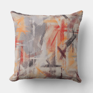 Pastel Coloured Abstract Background #5 Cushion