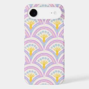 Pastel coloured shell pattern