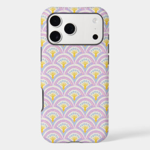 Pastel coloured shell pattern