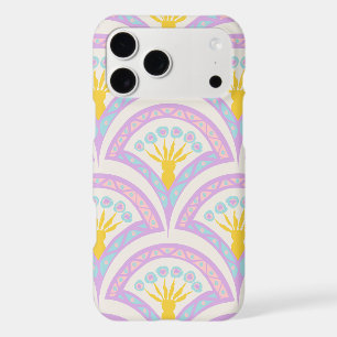 Pastel coloured shell pattern