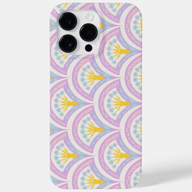 Pastel coloured shell pattern Case-Mate iPhone case (Back)