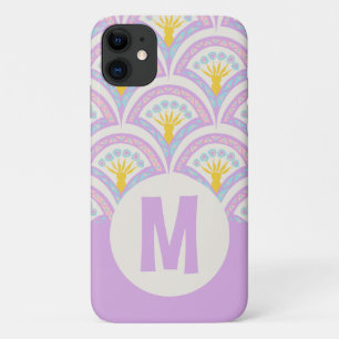 Pastel coloured shell pattern iPhone 11 case