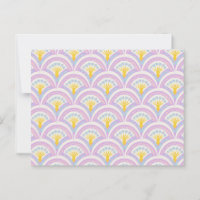 Pastel coloured shell pattern