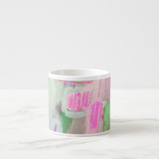 Pastel Colours Abstract Design Espresso Mug