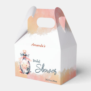 Pastel Colours Bridal Shower Favour Box  