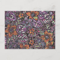Pastel Colours floral pattern romantic digital art
