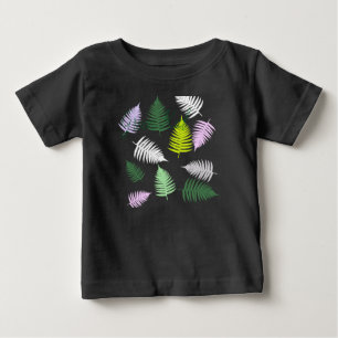 Pastel Colours Lucky Fern Baby T-Shirt