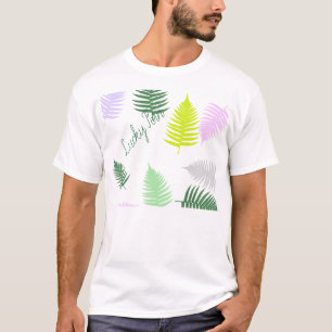 Pastel Colours Lucky Fern T-Shirt