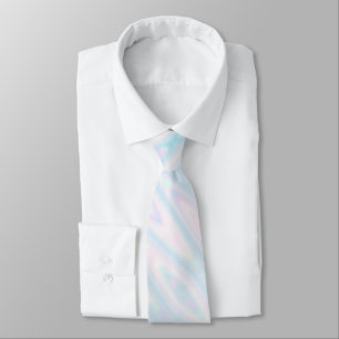 pastel colours soft abstract pattern tie