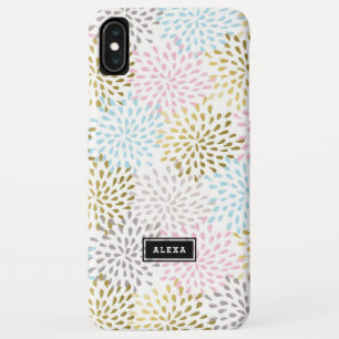 Pastel colours starbursts pattern GR1 iPhone XS Max Case