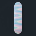 pastel colours zig zag skateboard<br><div class="desc">girly skateboard</div>