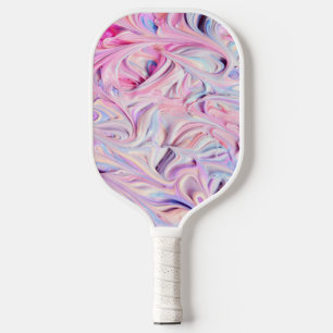 Pastel Creamy Frosting Pickleball Paddle