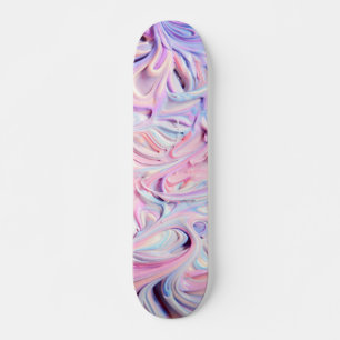 Pastel Creamy Frosting  Skateboard