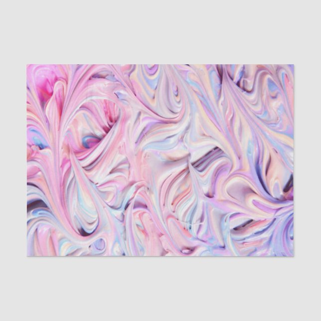Pastel Creamy Frosting  Tissue Paper (Front)