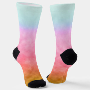 Pastel Crossing Socks